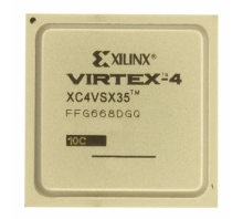 XC4VSX35-10FFG668C Image.